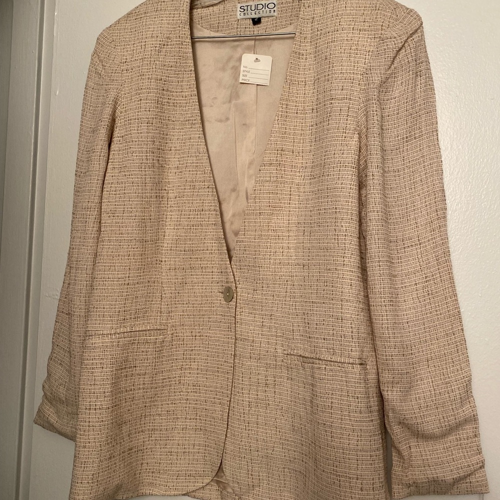 NWT, Blazer by Studio Collection